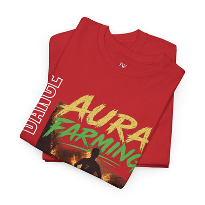 Unisex Aura Farming "The GOAT" T-Shirt — One Last Dance Graphic Tee