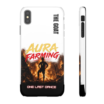 Phone Case — "Aura Farming: One Last Dance" The GOAT Protective Snap Case