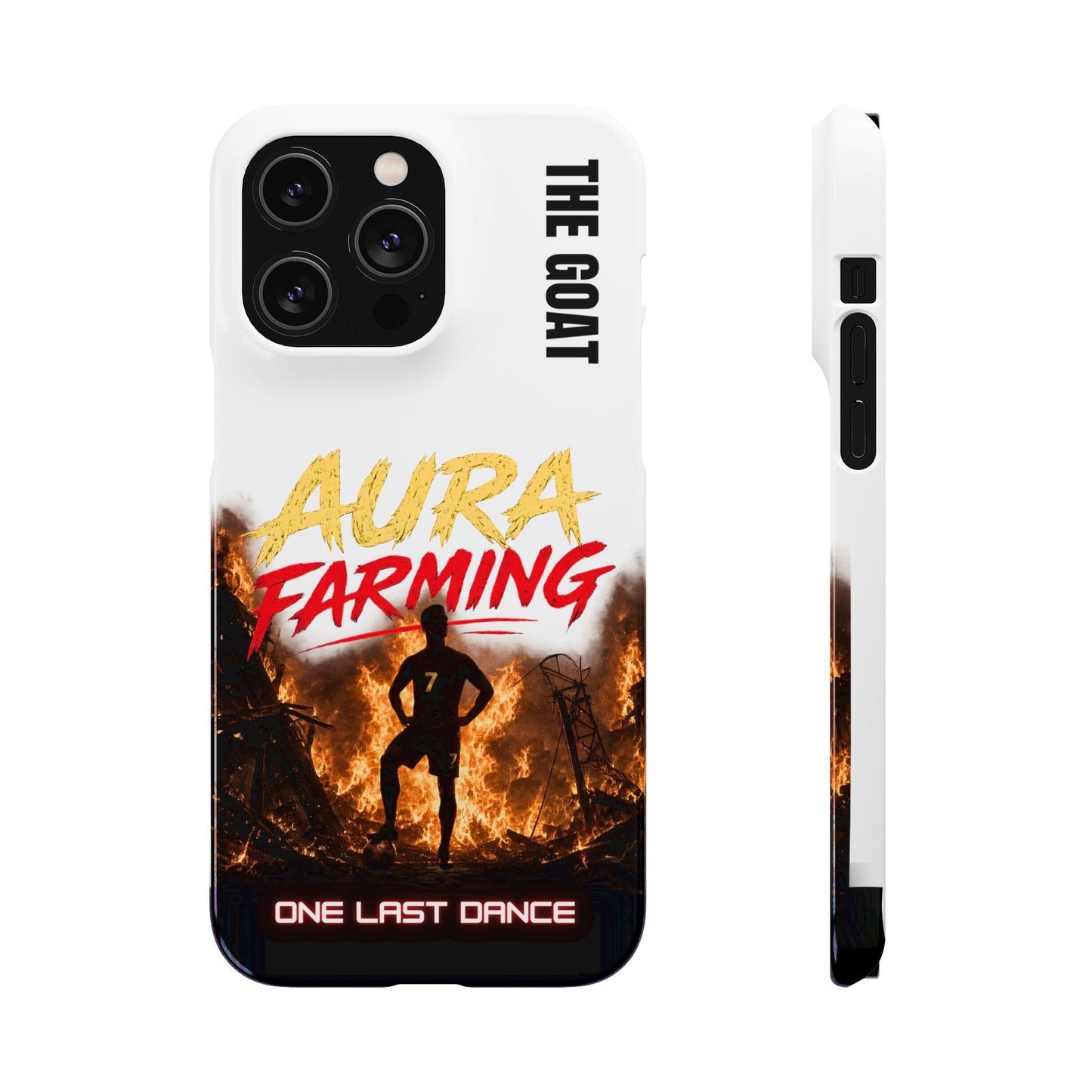 Phone Case — "Aura Farming: One Last Dance" The GOAT Protective Snap Case