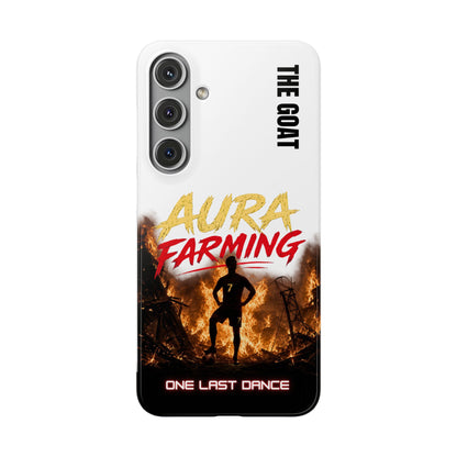 Phone Case — "Aura Farming: One Last Dance" The GOAT Protective Snap Case