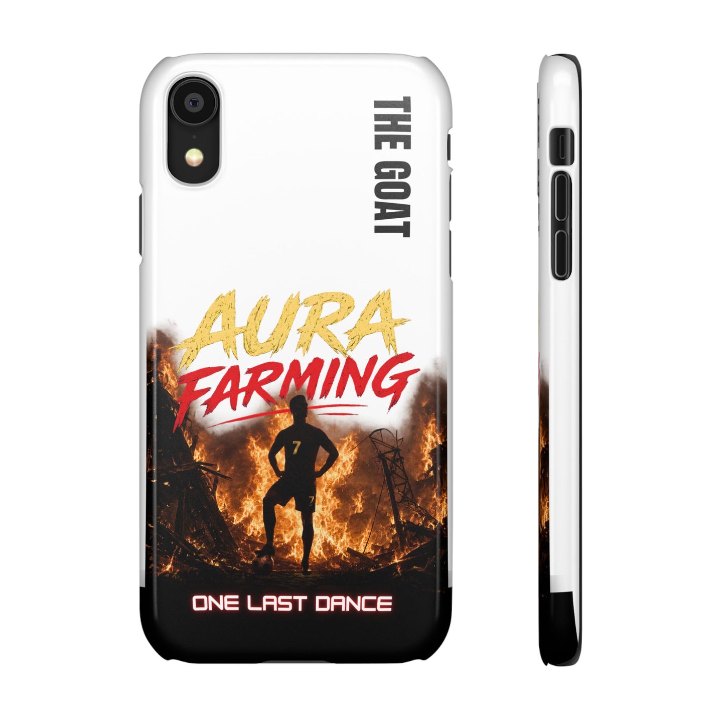 Phone Case — "Aura Farming: One Last Dance" The GOAT Protective Snap Case