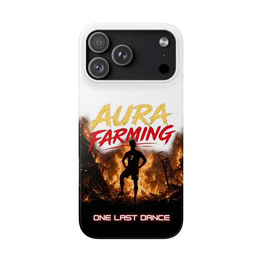 Phone Case — "Aura Farming: One Last Dance" The GOAT Protective Snap Case