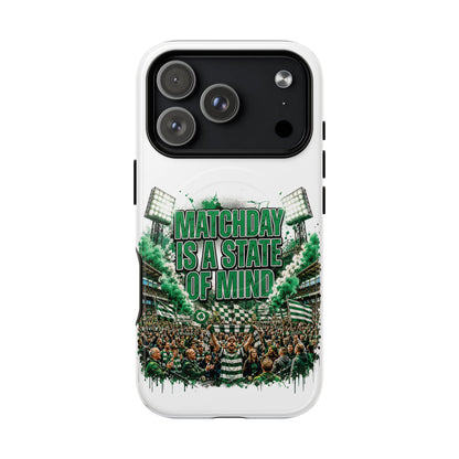 Matchday Is a State of Mind Phone Case — Tough Magnetic Soccer Fan Cover