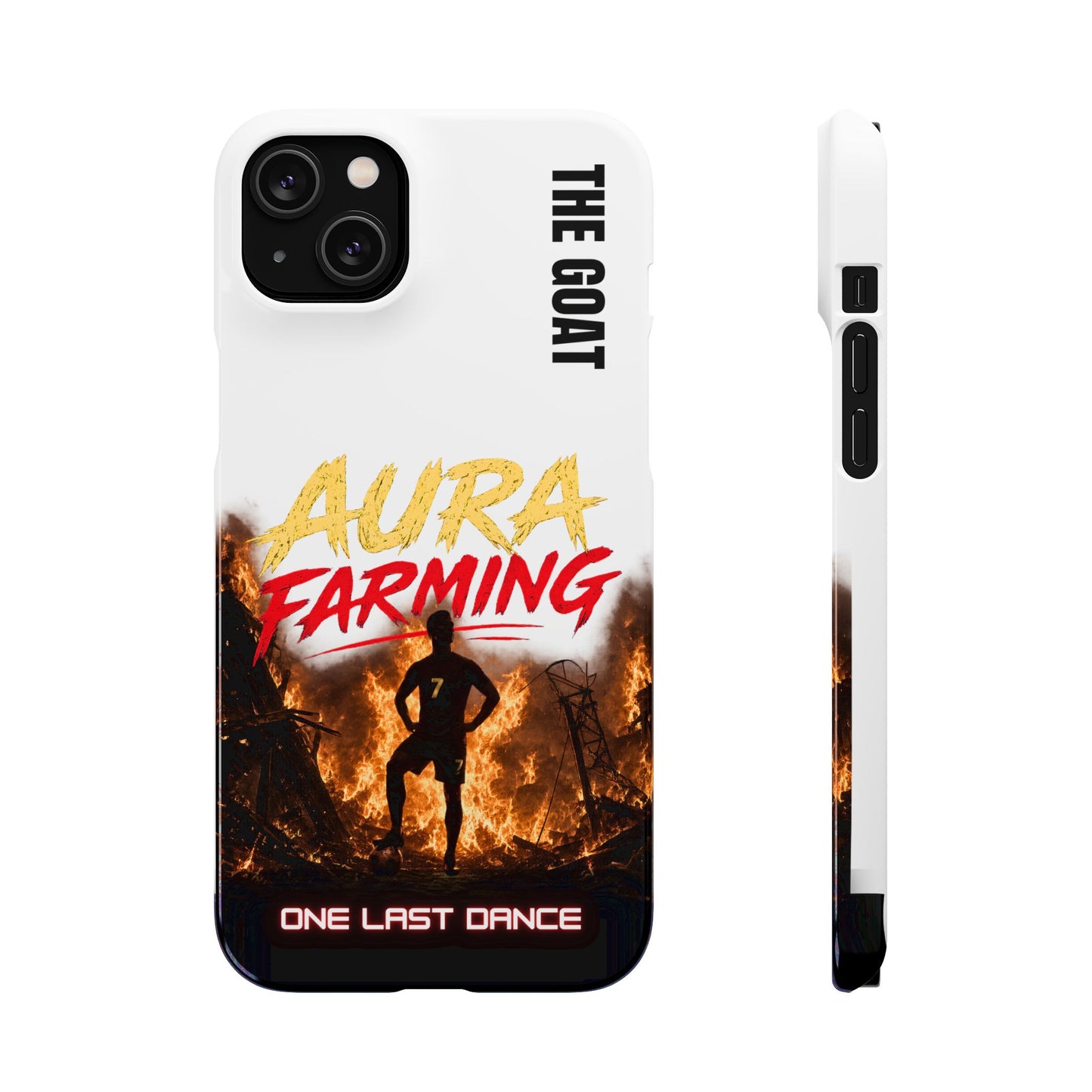 Phone Case — "Aura Farming: One Last Dance" The GOAT Protective Snap Case