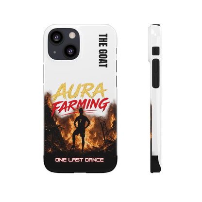 Phone Case — "Aura Farming: One Last Dance" The GOAT Protective Snap Case