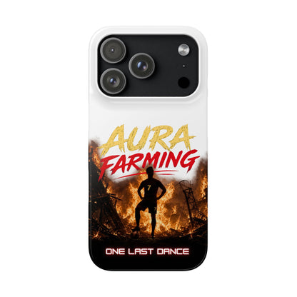 Phone Case — "Aura Farming: One Last Dance" The GOAT Protective Snap Case