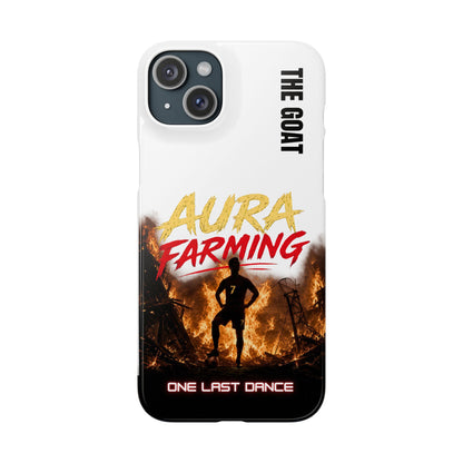 Phone Case — "Aura Farming: One Last Dance" The GOAT Protective Snap Case