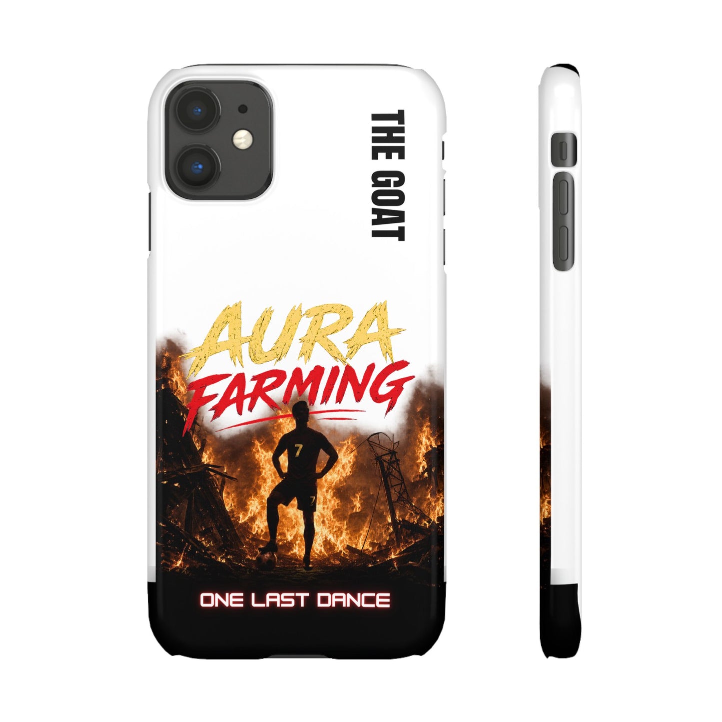 Phone Case — "Aura Farming: One Last Dance" The GOAT Protective Snap Case