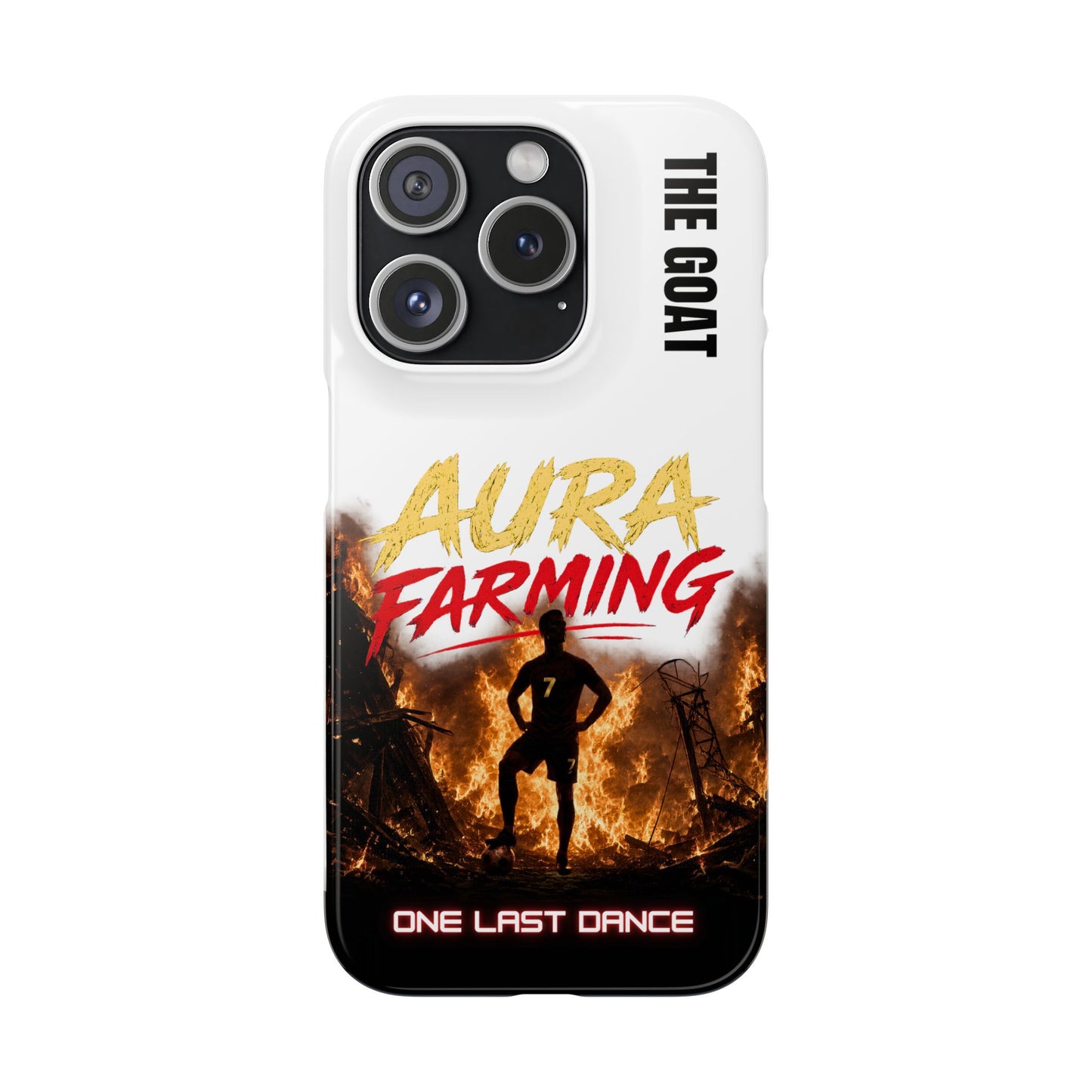 Phone Case — "Aura Farming: One Last Dance" The GOAT Protective Snap Case