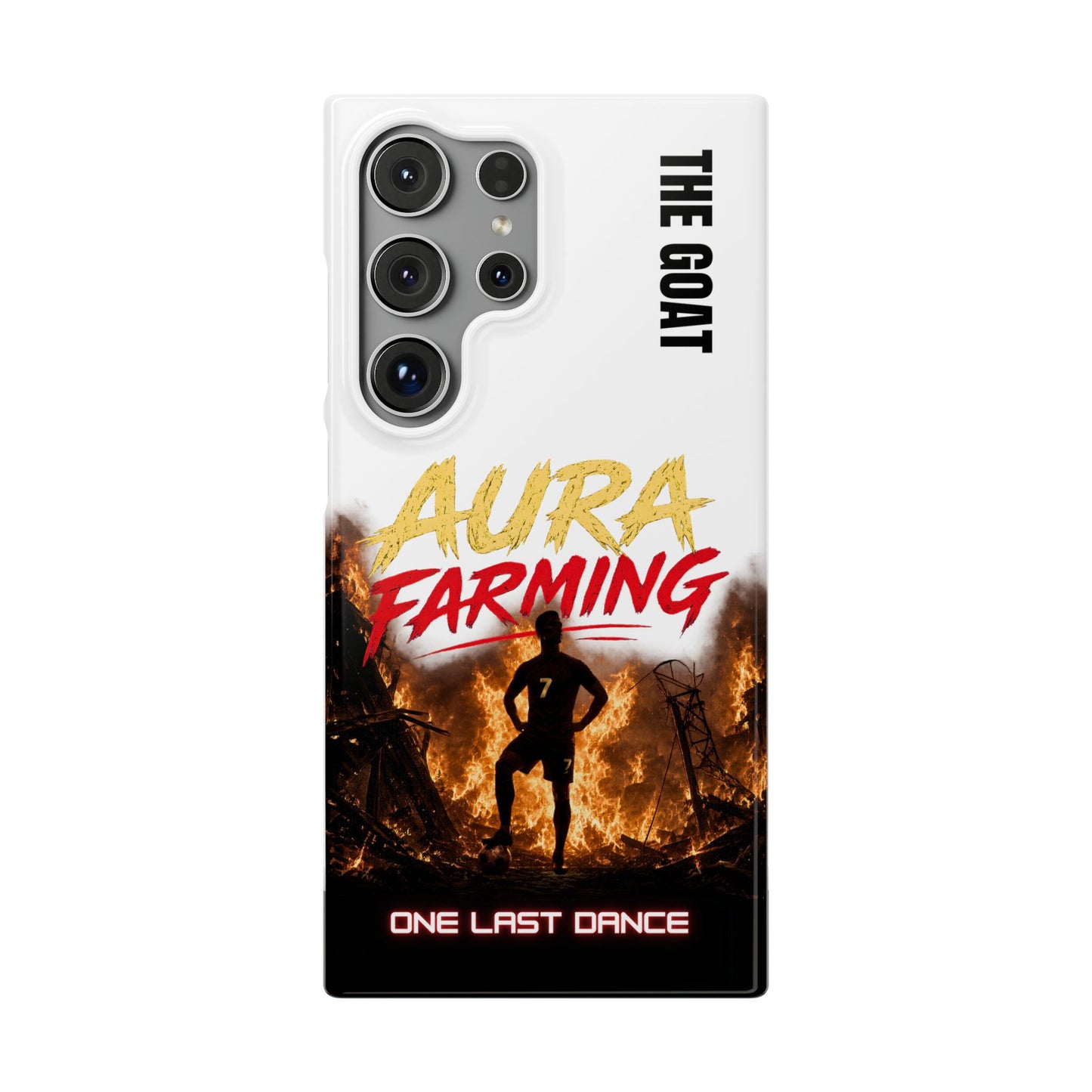Phone Case — "Aura Farming: One Last Dance" The GOAT Protective Snap Case