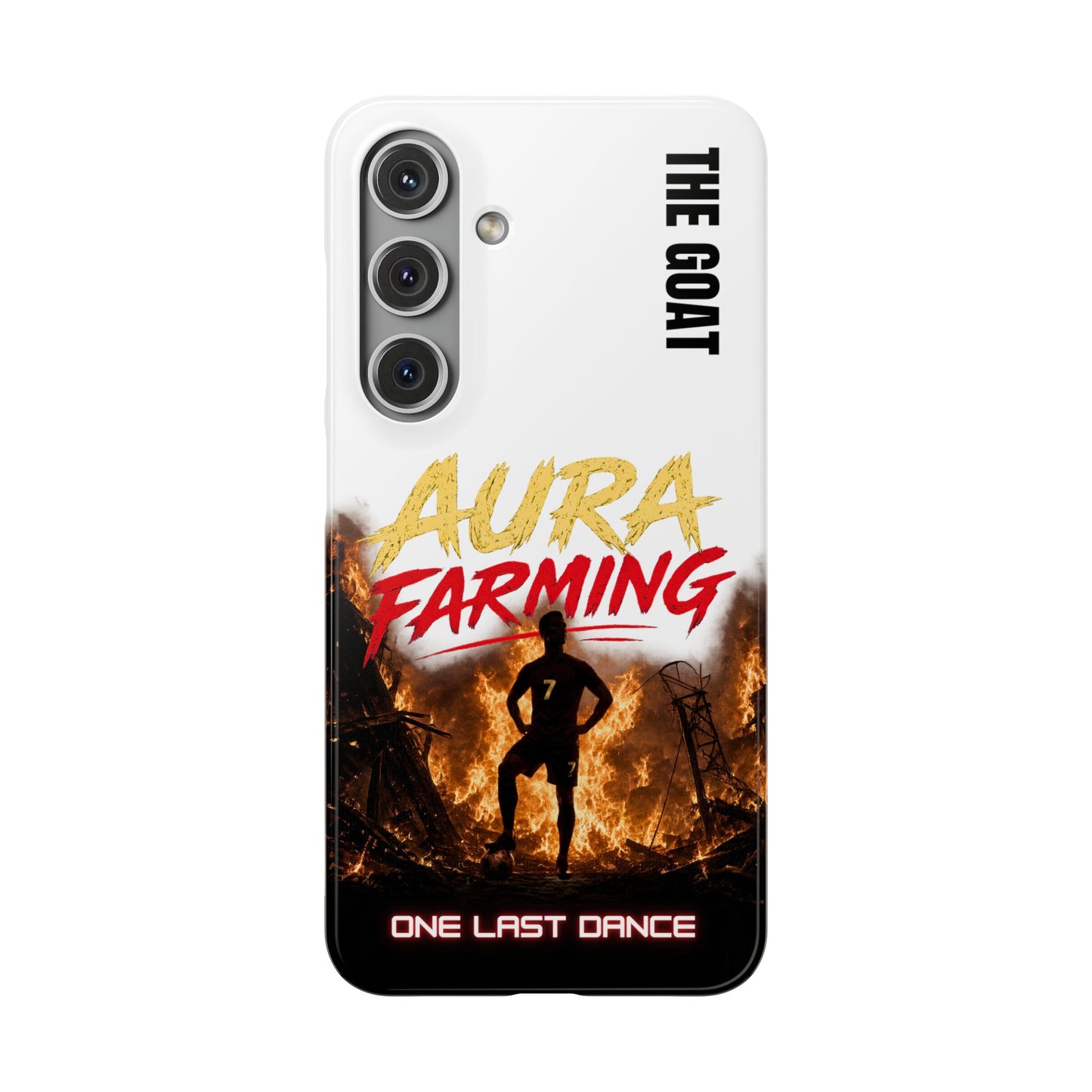 Phone Case — "Aura Farming: One Last Dance" The GOAT Protective Snap Case