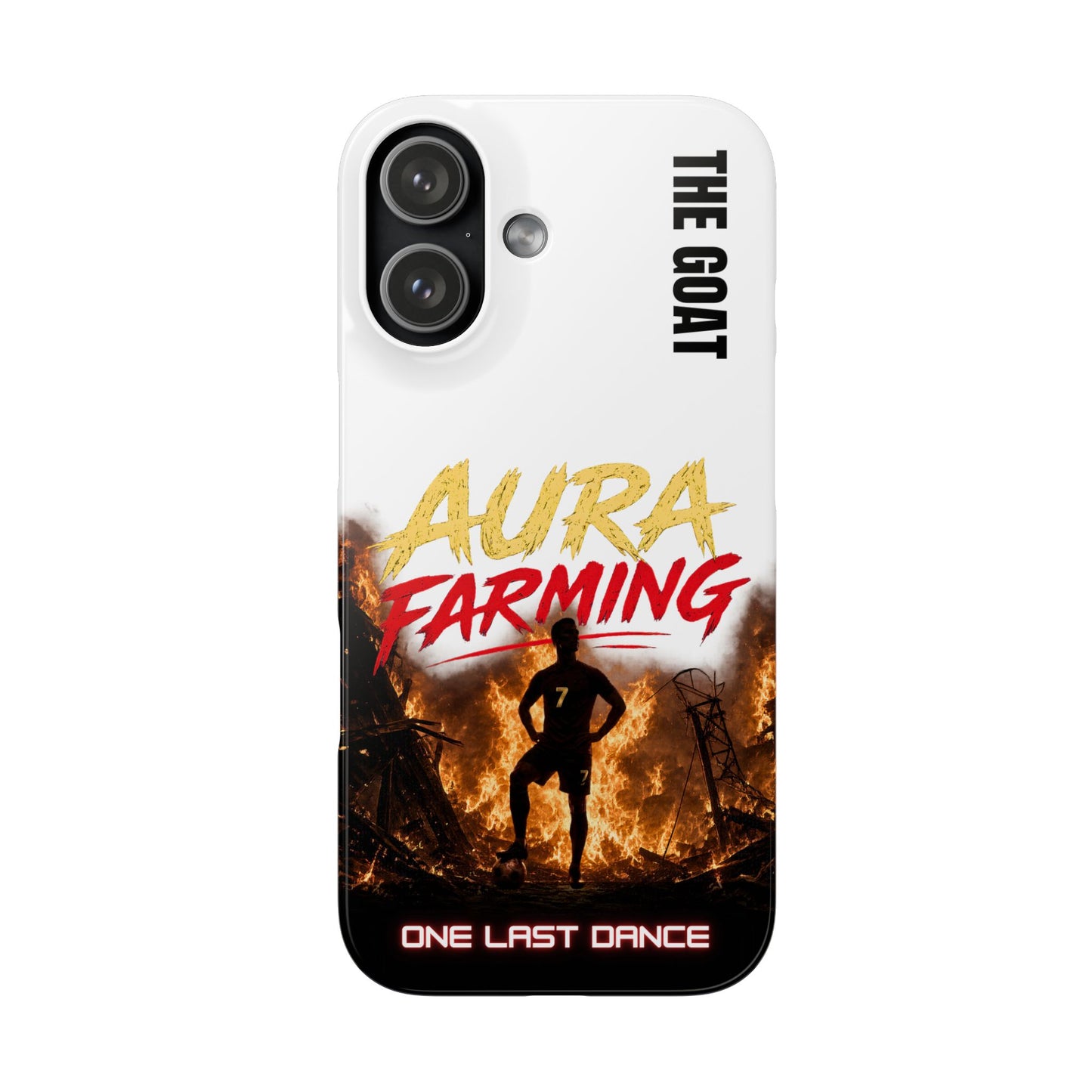 Phone Case — "Aura Farming: One Last Dance" The GOAT Protective Snap Case