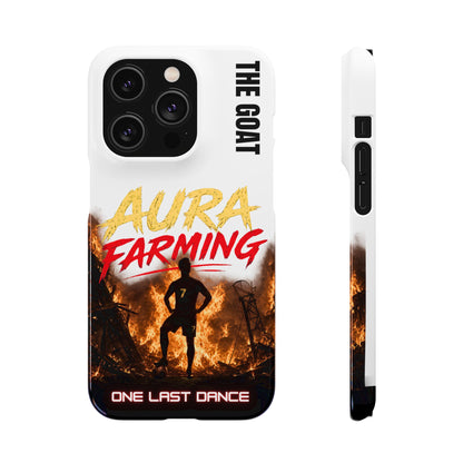 Phone Case — "Aura Farming: One Last Dance" The GOAT Protective Snap Case