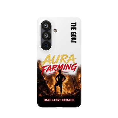 Phone Case — "Aura Farming: One Last Dance" The GOAT Protective Snap Case