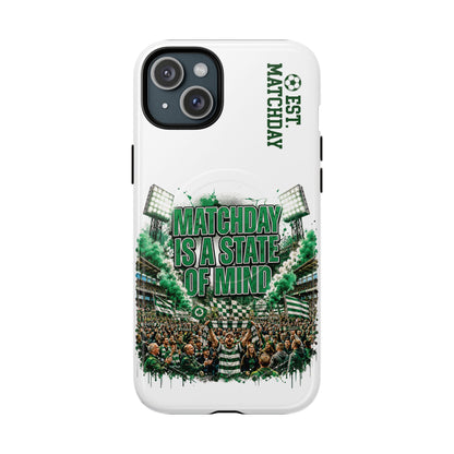 Matchday Is a State of Mind Phone Case — Tough Magnetic Soccer Fan Cover