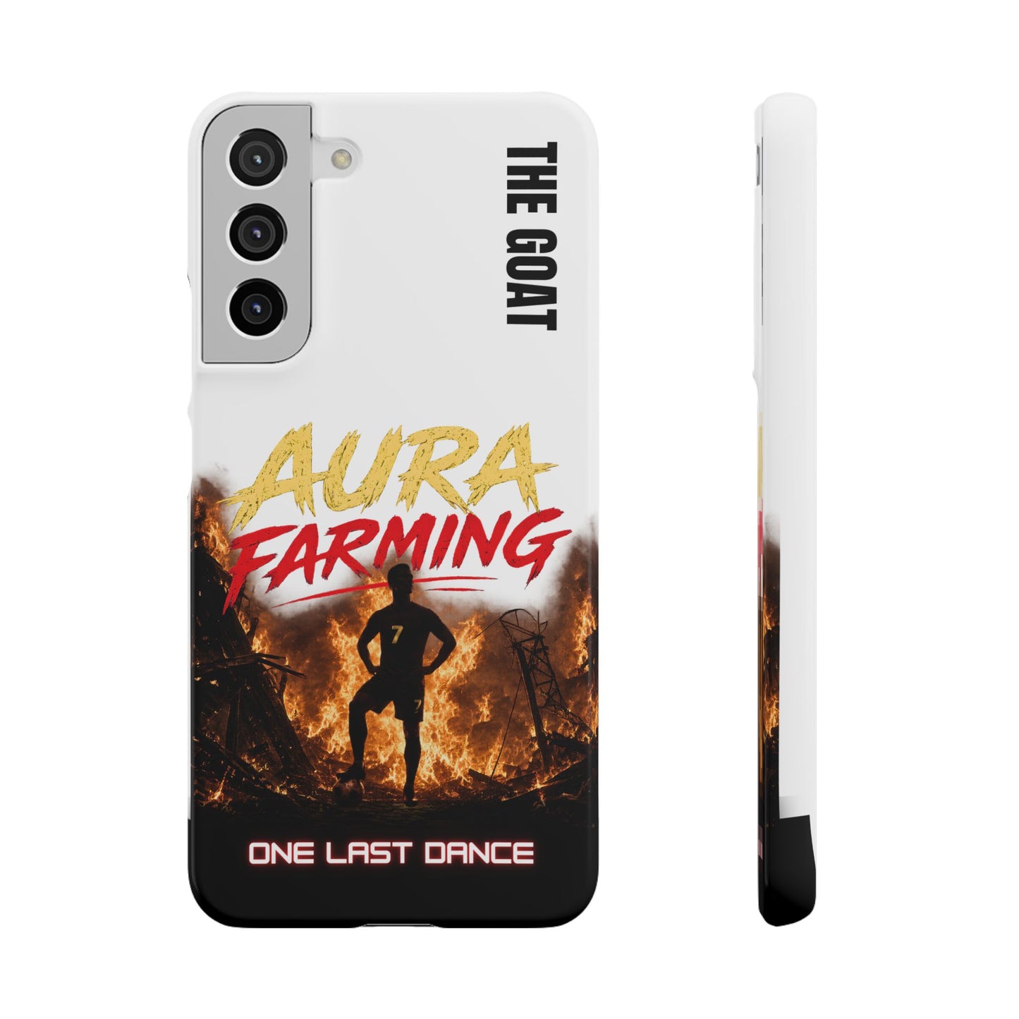Phone Case — "Aura Farming: One Last Dance" The GOAT Protective Snap Case