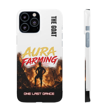 Phone Case — "Aura Farming: One Last Dance" The GOAT Protective Snap Case