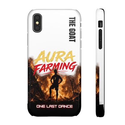 Phone Case — "Aura Farming: One Last Dance" The GOAT Protective Snap Case