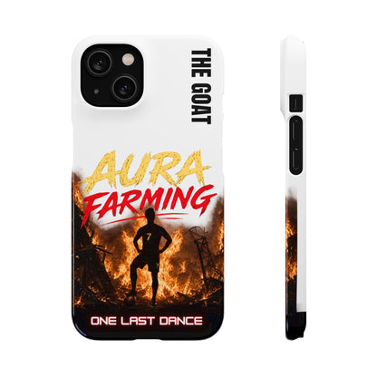 Phone Case — "Aura Farming: One Last Dance" The GOAT Protective Snap Case