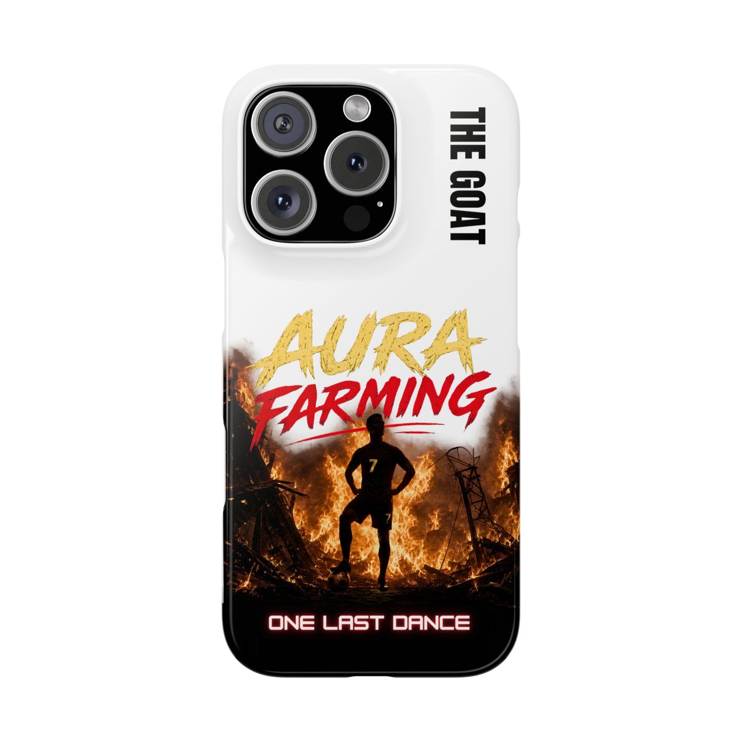 Phone Case — "Aura Farming: One Last Dance" The GOAT Protective Snap Case