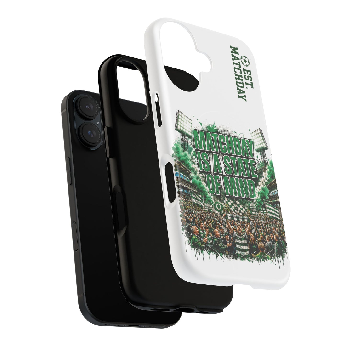 Matchday Is a State of Mind Phone Case — Tough Magnetic Soccer Fan Cover