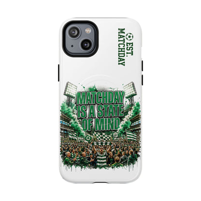 Matchday Is a State of Mind Phone Case — Tough Magnetic Soccer Fan Cover