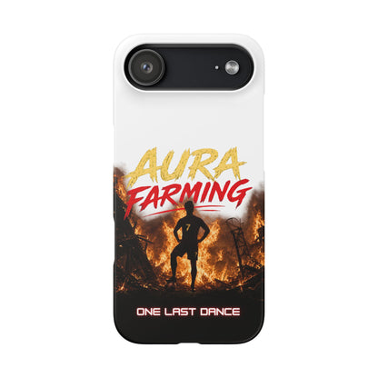 Phone Case — "Aura Farming: One Last Dance" The GOAT Protective Snap Case