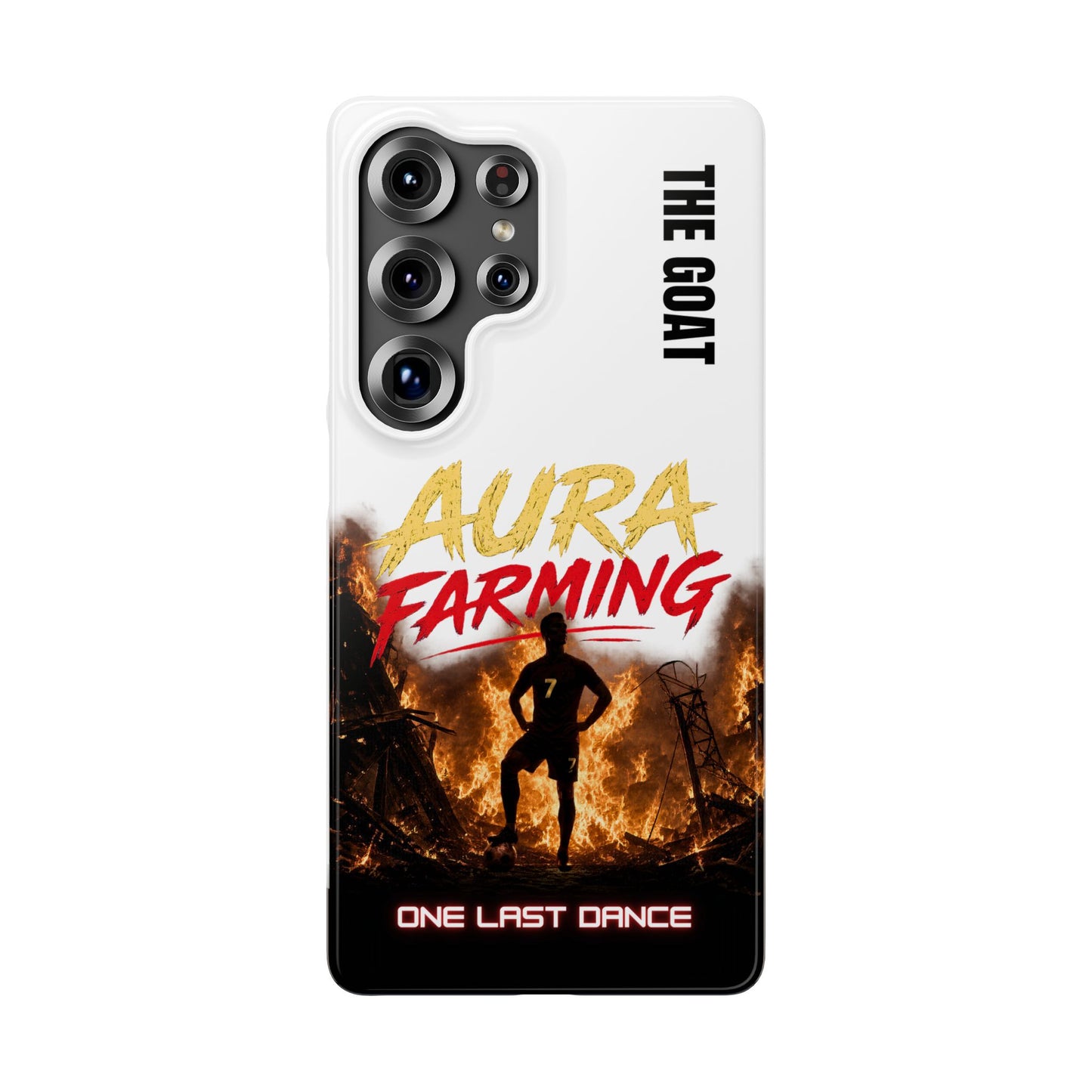Phone Case — "Aura Farming: One Last Dance" The GOAT Protective Snap Case