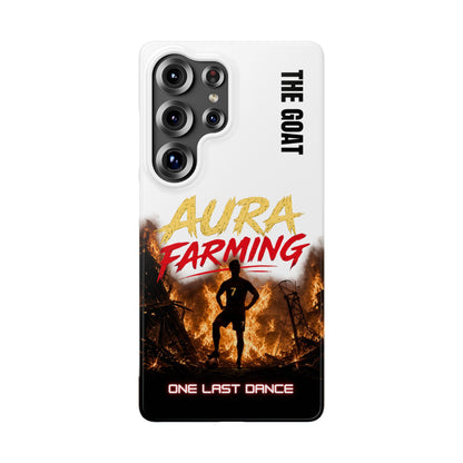 Phone Case — "Aura Farming: One Last Dance" The GOAT Protective Snap Case