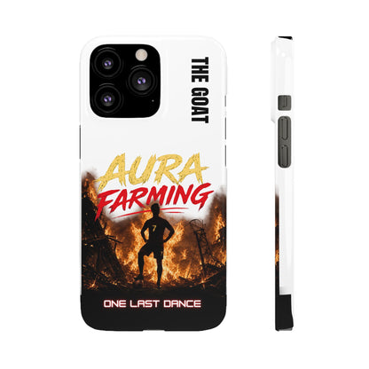 Phone Case — "Aura Farming: One Last Dance" The GOAT Protective Snap Case