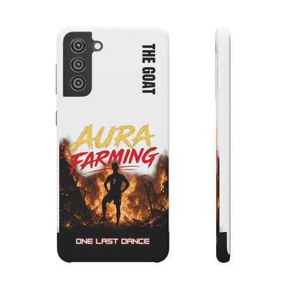 Phone Case — "Aura Farming: One Last Dance" The GOAT Protective Snap Case