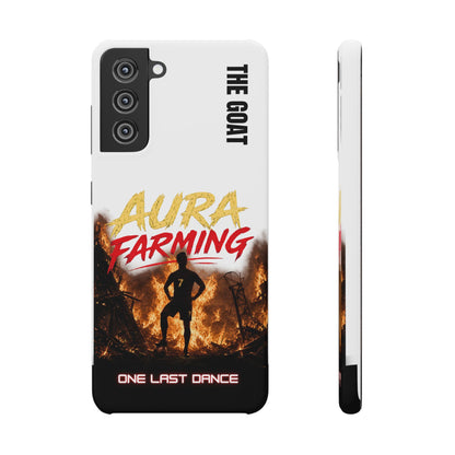 Phone Case — "Aura Farming: One Last Dance" The GOAT Protective Snap Case