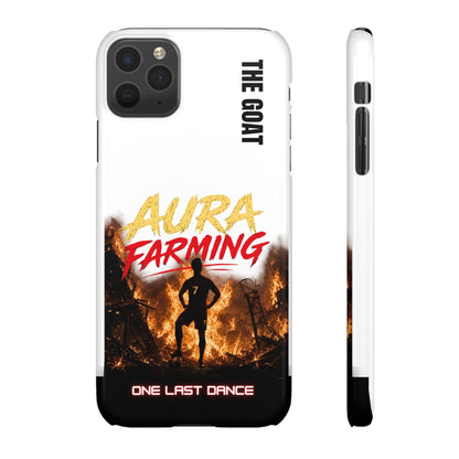 Phone Case — "Aura Farming: One Last Dance" The GOAT Protective Snap Case