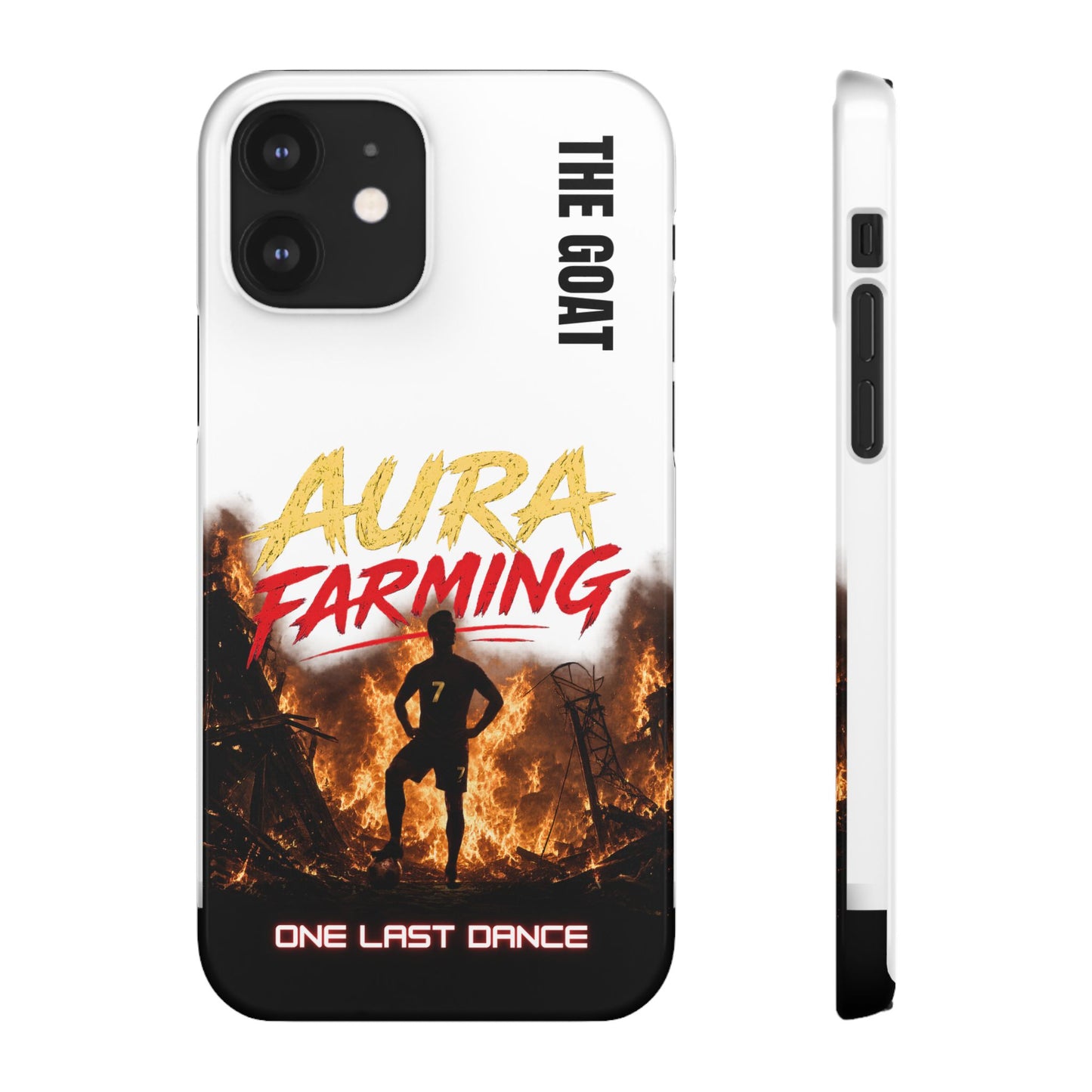 Phone Case — "Aura Farming: One Last Dance" The GOAT Protective Snap Case