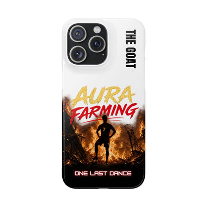 Phone Case — "Aura Farming: One Last Dance" The GOAT Protective Snap Case