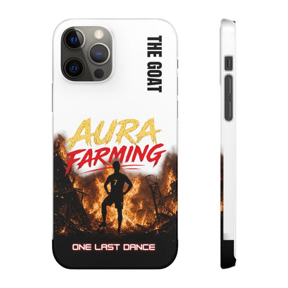 Phone Case — "Aura Farming: One Last Dance" The GOAT Protective Snap Case