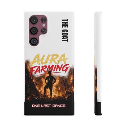 Phone Case — "Aura Farming: One Last Dance" The GOAT Protective Snap Case