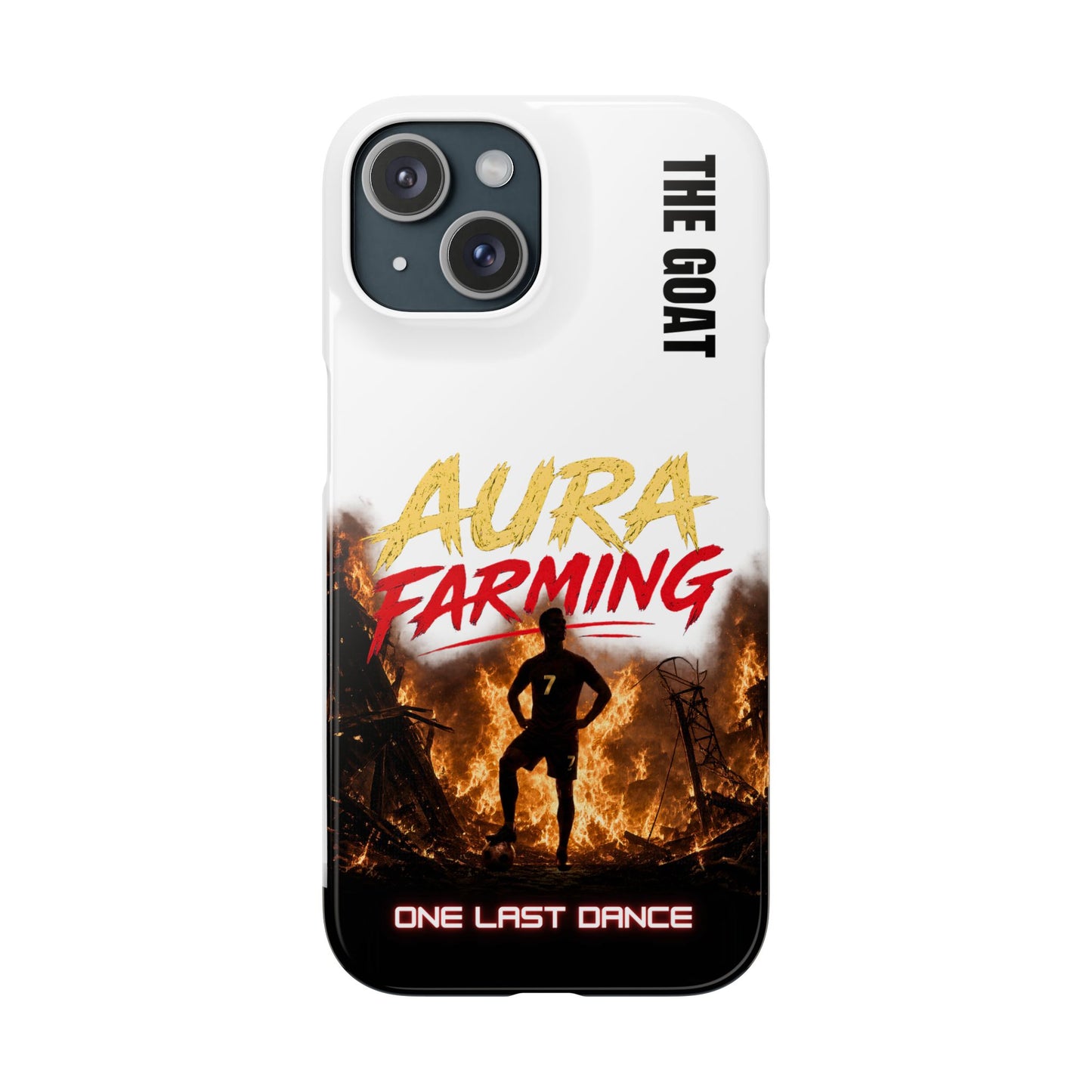Phone Case — "Aura Farming: One Last Dance" The GOAT Protective Snap Case