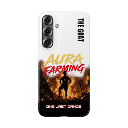 Phone Case — "Aura Farming: One Last Dance" The GOAT Protective Snap Case