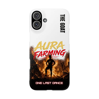 Phone Case — "Aura Farming: One Last Dance" The GOAT Protective Snap Case
