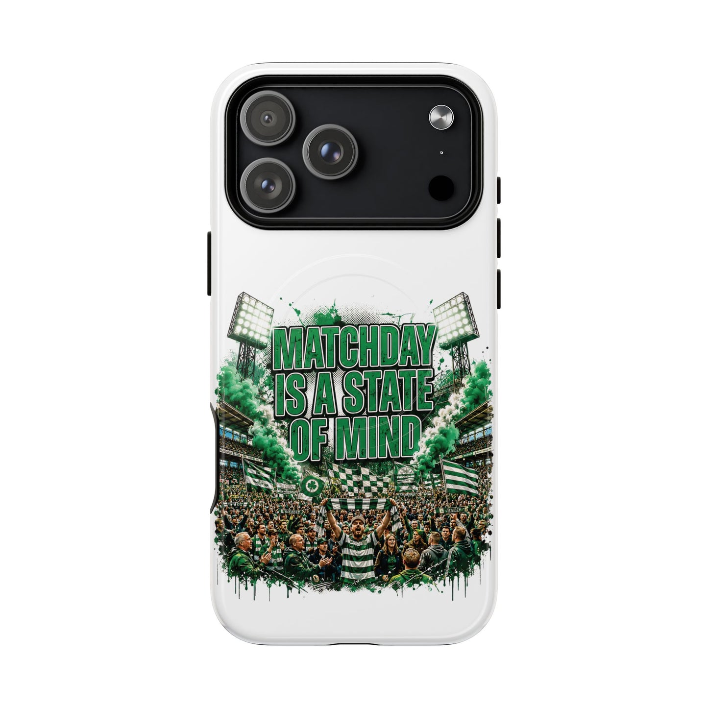 Matchday Is a State of Mind Phone Case — Tough Magnetic Soccer Fan Cover