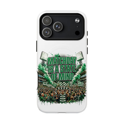 Matchday Is a State of Mind Phone Case — Tough Magnetic Soccer Fan Cover