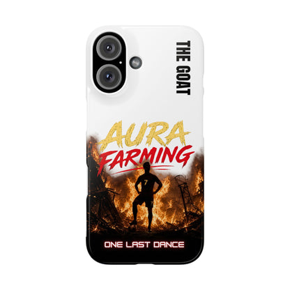 Phone Case — "Aura Farming: One Last Dance" The GOAT Protective Snap Case