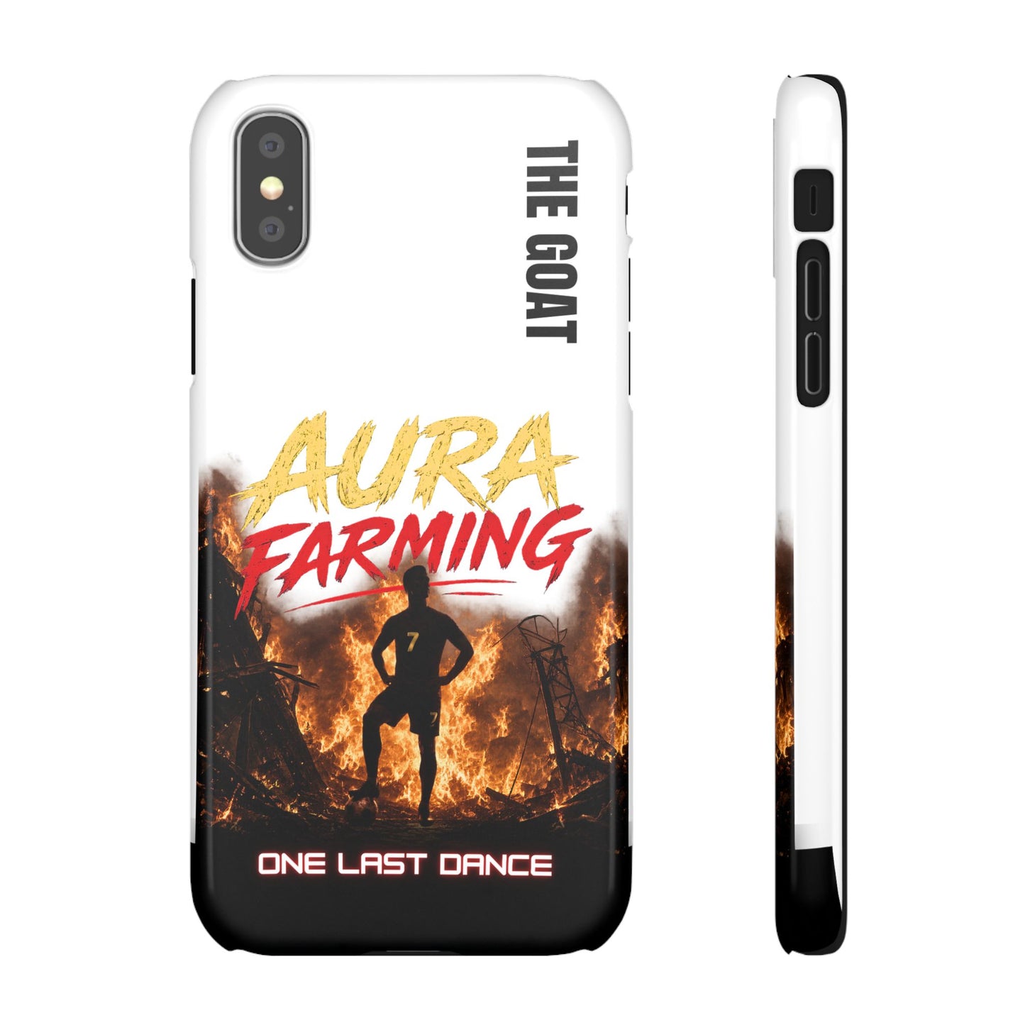 Phone Case — "Aura Farming: One Last Dance" The GOAT Protective Snap Case