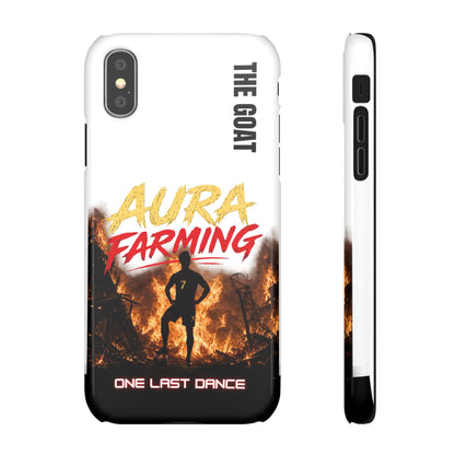 Phone Case — "Aura Farming: One Last Dance" The GOAT Protective Snap Case