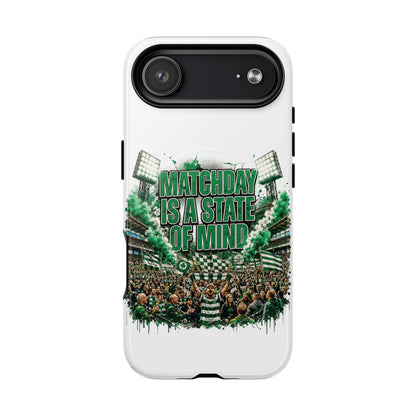 Matchday Is a State of Mind Phone Case — Tough Magnetic Soccer Fan Cover