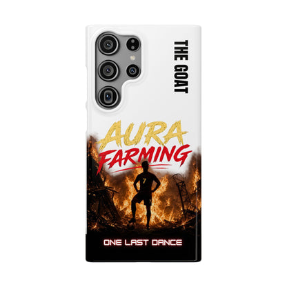 Phone Case — "Aura Farming: One Last Dance" The GOAT Protective Snap Case