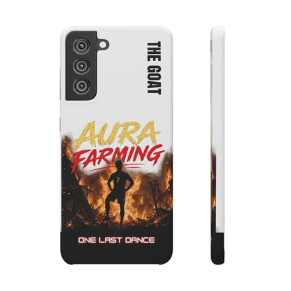Phone Case — "Aura Farming: One Last Dance" The GOAT Protective Snap Case