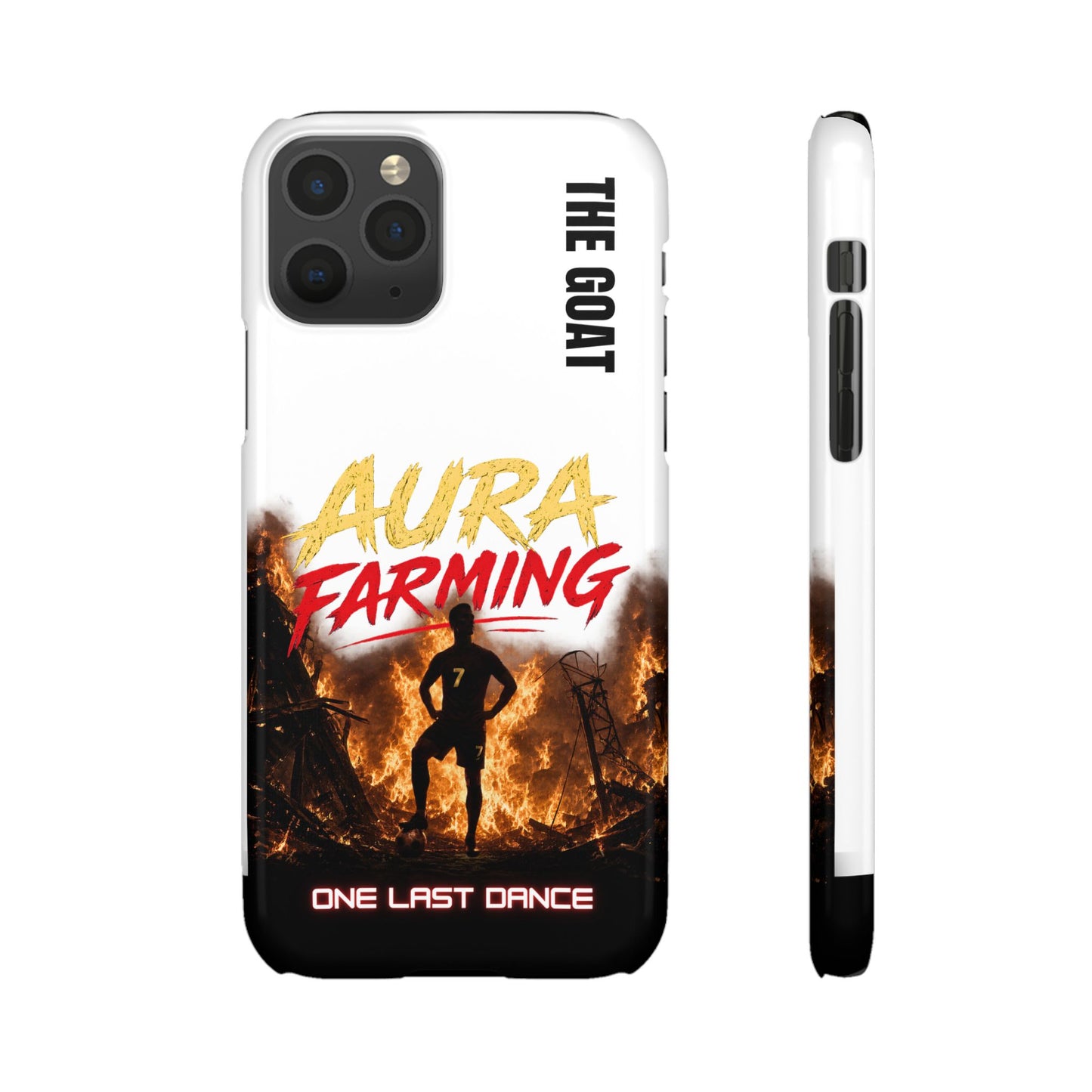 Phone Case — "Aura Farming: One Last Dance" The GOAT Protective Snap Case
