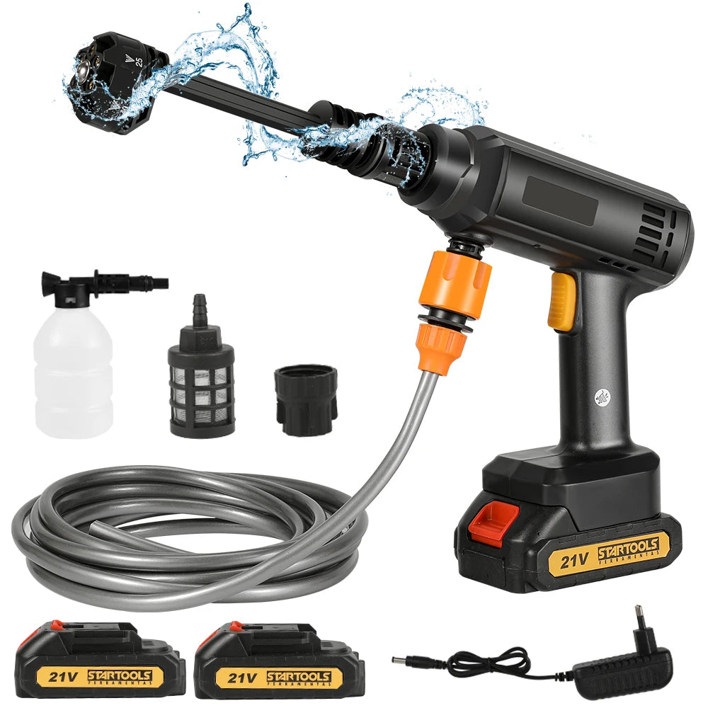 AquaJet Cordless High-Pressure Washer Kit with 7500mAh Battery